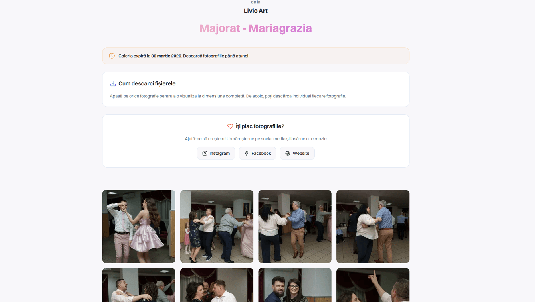 Galerii și contracte